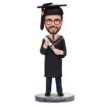 Custom Graduation Man Bobblehead