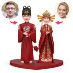 Wedding Clothes Couple Bobblehead