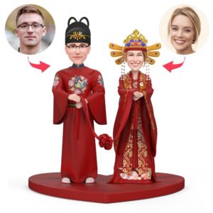 Wedding Clothes Couple Bobblehead