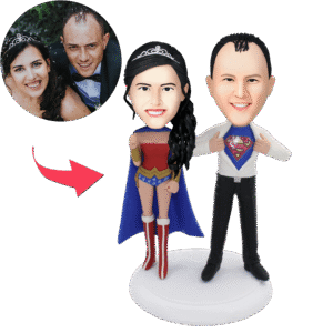 Superheroes Couple Popular Custom Bobblehead