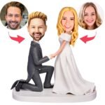 Propose Marriage Custom Bobblehead