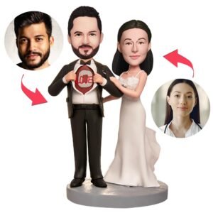 Couples in Wedding Dresses Bobblehead
