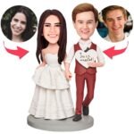 Just Married Bobblehead Gift