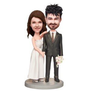 Bride and Groom Custom Bobblehead
