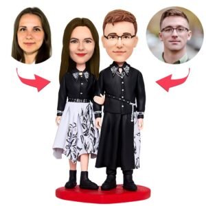 Loving Couple Custom Bobblehead