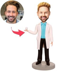 Male Dentist Custom Bobblehead