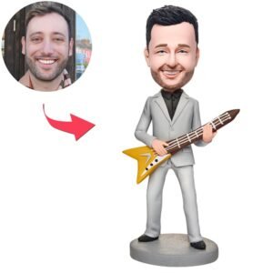 Guitar Player Singer Custom Bobblehead