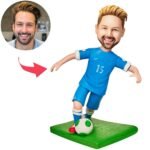Soccer player bobblehead