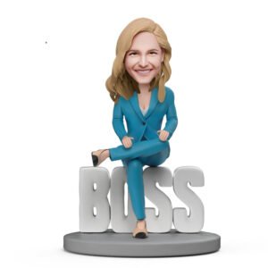 domineering lady boss bobblehead