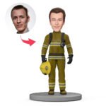 Firefighter Hat Bobblehead