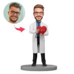 custom cardiologist bobblehead