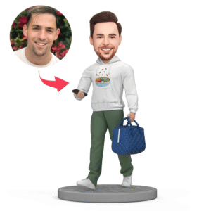 Custom Bobblehead Casual Man