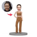 Suspender Suit Bobblehead