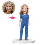 Female Doctor Bobblehead - Printshop4me.au Female Doctor Bobblehead