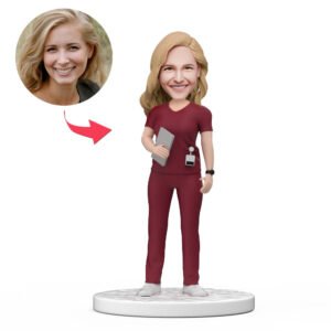 Custom Female Doctor Bobblehead