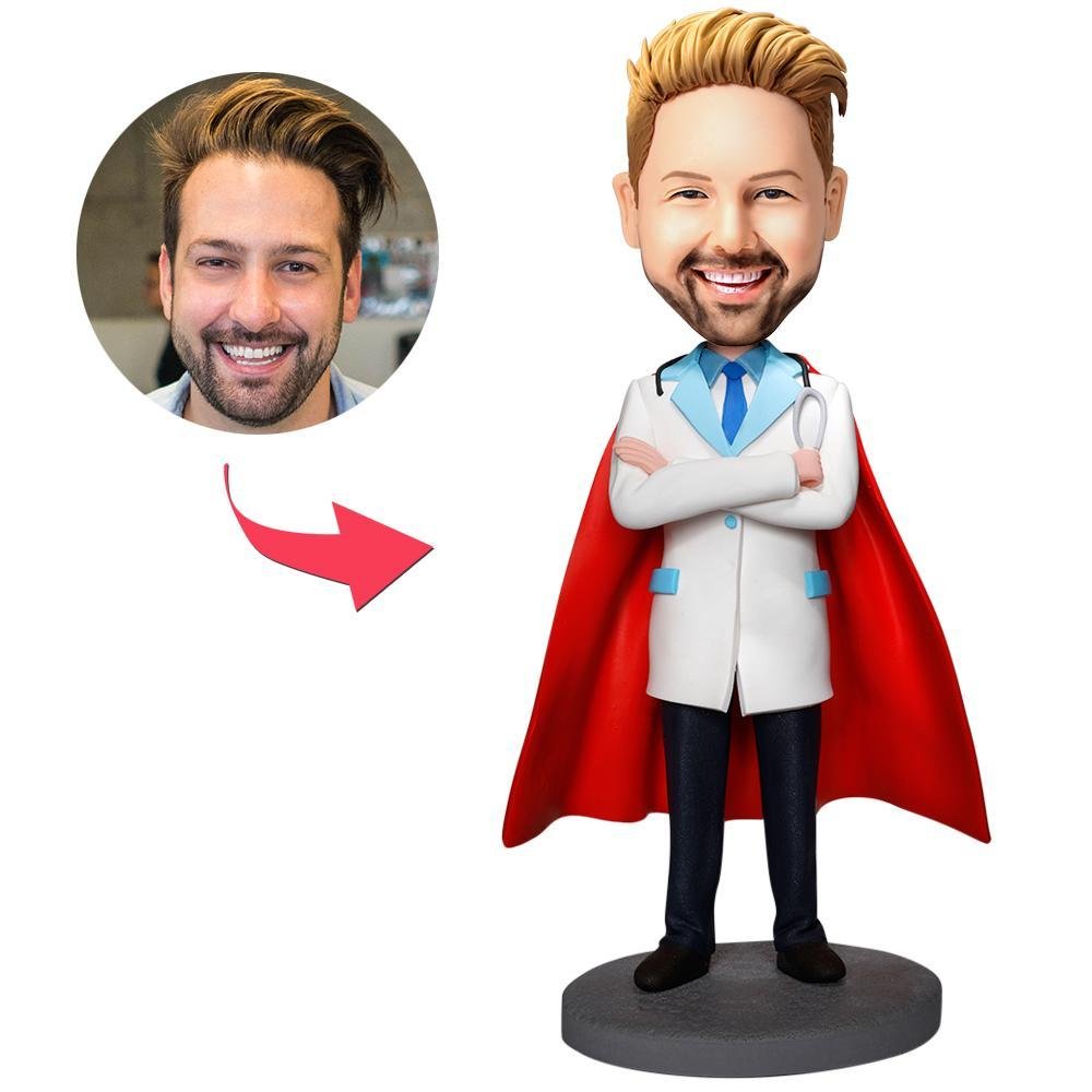 Super Doctor Bobblehead - Printshop4me.au Super Doctor Bobblehead