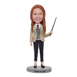 Custom Female Teacher Bobblehead
