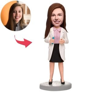 female doctor bobblehead
