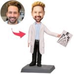 Male Optometrist Custom Bobblehead