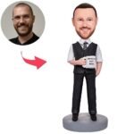 World's Best Boss Businessman Custom Bobblehead