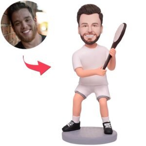 Custom Tennis Player Bobblehead