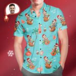 christmas-pool-hawaiian-shirt - Printshop4me.au christmas-pool-hawaiian-shirt