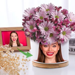 Custom Photo Flower Planter Pot