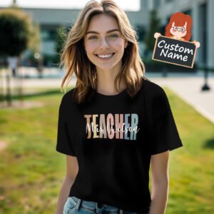Personalized Teacher T-Shirt