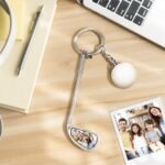 Golf Photo Keychain