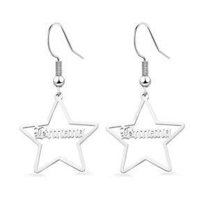 star-stainless-steel-earrings