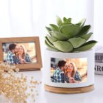 Photo Ceramic Flower Pot - Printshop4me.au Photo Ceramic Flower Pot