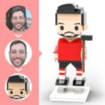 Ice Hockey Brick Figure