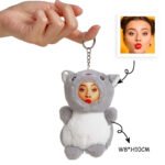 Plush Animal Keychain