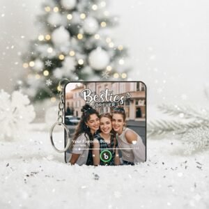 Photo Besties Theme Music Keychain