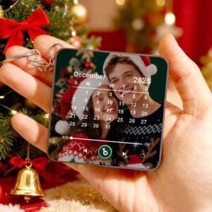 Custom Photo Music Keychain Calendar