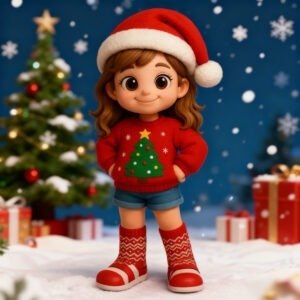 3d-mini-figure-christmas-desk