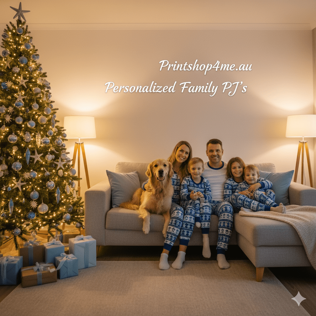 Printshop4meau-matching-family-pyjamas - Printshop4me.au
