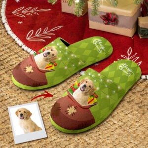 personalised-christmas-cotton-slippers