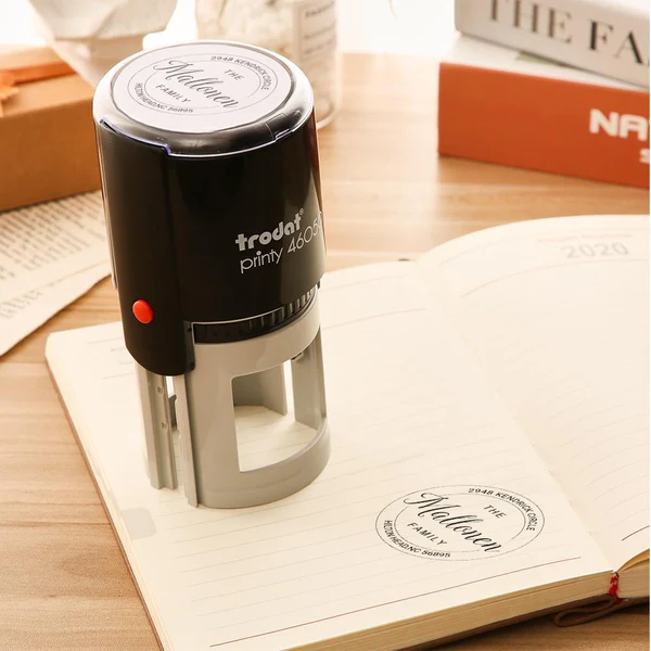Custom Family Address Stamp Australia