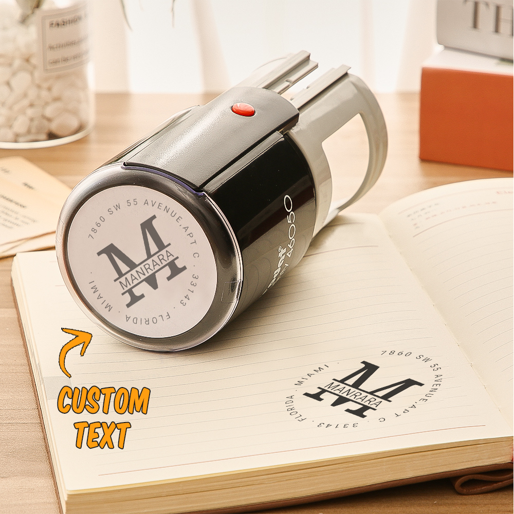 Custom Family Address Stamp Australia